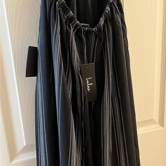 NWT Lulu Striped Halter Dress - Picture 6 of 8